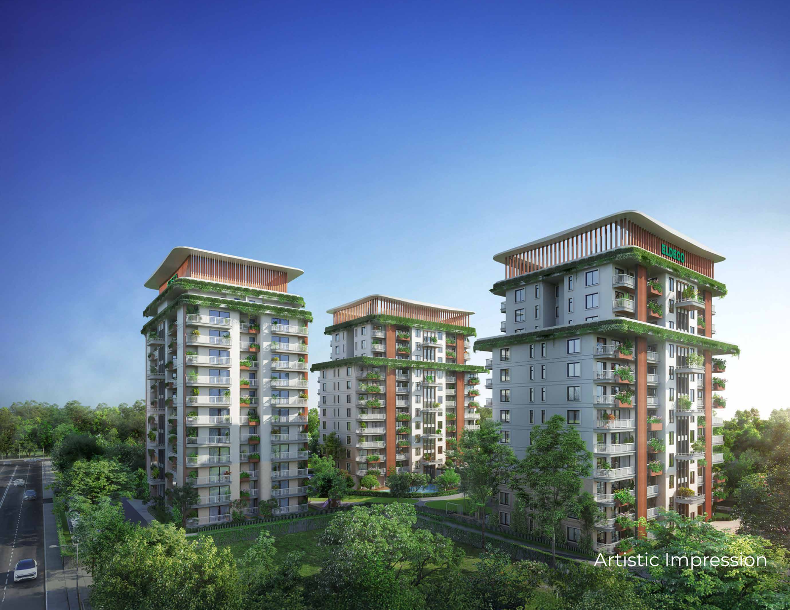 Eldeco Hanging gardens