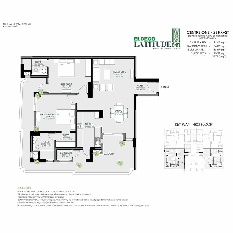 2 & 3 BHK apartments in Lucknow